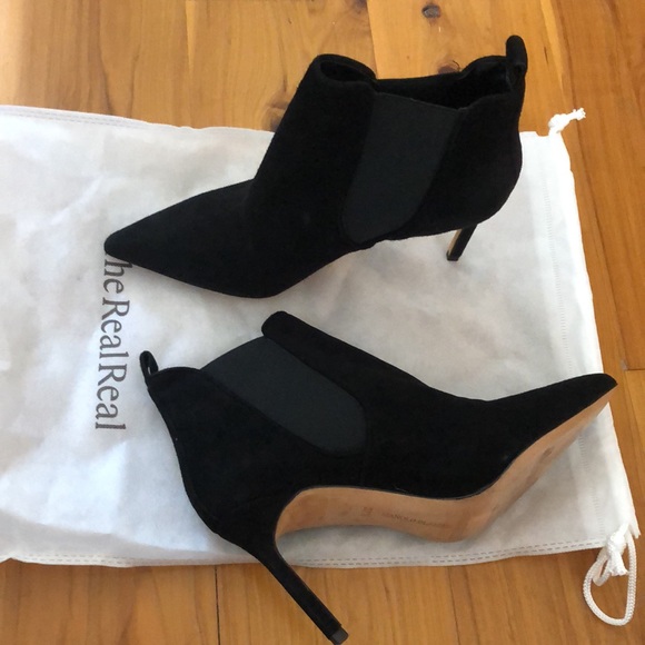 Manolo Blahnik Ankle Boots 7 AND 7.5 - Picture 2 of 5